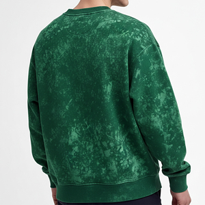 Sudadera de Felpa Francesa de Primera Calidad, 100% Algodón, 350 g/m², Color Sólido, Corte Holgado, Lavado Ácido - Product Image 3