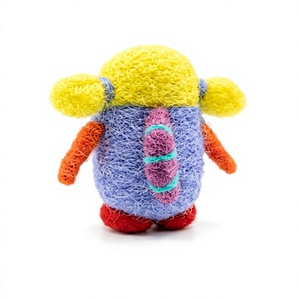 Poupées animales traditionnelles en tricot, faites à la main, en laine écologique, taille personnalisée, petite décoration murale de Noël pour l'intérieur - Product Image 4