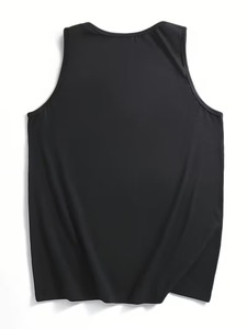 Waffle Knit Texture Fabric Premium Summer Wear Sleeveless <b>Mens</b> <b>Singlet</b> - Product Image 2