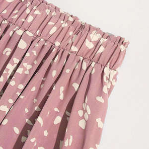 กระโปรงทรงเอไลน์ลำลอง OEM 2026 ระบายอากาศได้ดี ผ้าชีฟองพิมพ์ลายสำหรับผู้หญิง พร้อมจัดส่งฟรี (OEM/ODM) - Product Image 4