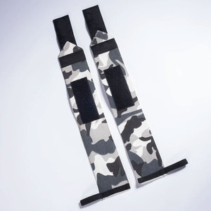 สายรัดข้อมือ 18 นิ้ว ใหม่ สำหรับฟิตเนส ยิม ยกน้ำหนัก เพาะกาย สายรัดข้อมือหลากสี สายรัดข้อมือเดดลิฟท์ - Product Image 3