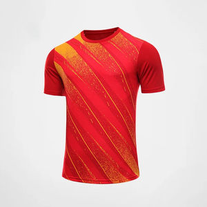 Camiseta de Fútbol Profesional de Manga Corta, 100% Poliéster, Transpirable, Sublimada, Servicio de Personalización de Camisetas de Fútbol - Product Image 2