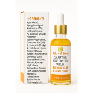 Suero Clarificante para el Control del Acné con Aceite de Semillas de Cáñamo 30ml para Alivio del Acné y Recuperación de la Piel - Product Image 2