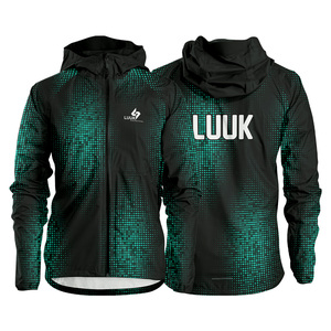 Personalized Hooded Windbreaker <b>Jacket</b> Wind Resistant Quick Dry Outdoor Uniform Team Apparel OEM ODM Supplier - Product Image 3