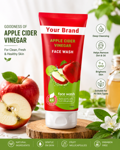 Fabricant de Nettoyant Visage au Vinaigre de Cidre de Pomme en Marque Blanche - Product Image 2