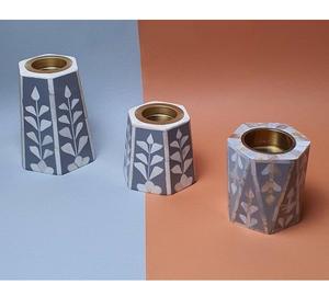 Mabkhara artisanale haut de gamme en os incrusté de nacre, brûleur d'encens - Product Image 3