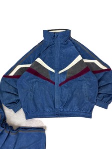 Chándal Azul para Niños, Manga Larga, Cierre de Cremallera, Diseño Deportivo, Bloques de Color, Bolsillos Laterales, Ropa de Otoño, 100% Poliéster, Corte Regular - Product Image 6