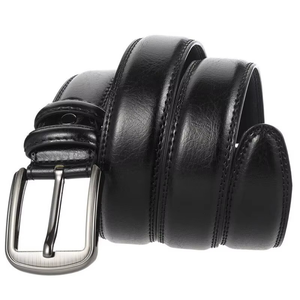 Cinturón de Cuero Genuino Personalizable de Lujo, en Oferta, a la Moda, Casual, con Hebilla Ajustable de Aleación, para Hombre - Product Image 3