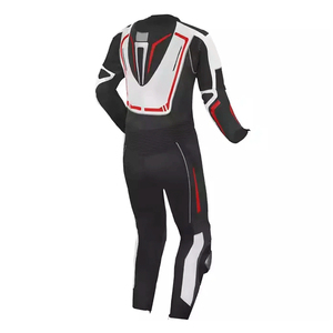Combinaison de moto en cuir, équipement de conduite, combinaison de moto en cuir directement de l'usine, équipement de protection durable, combinaison de moto en cuir - Product Image 6