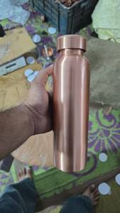 Luxury Latest High Quality Pure Copper Water <b>Bottle</b> Available in Different Styles with Premium Packaging Best Quality - Product Image 4