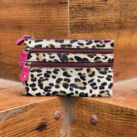 Dompet koin kulit bulu hewan kerajinan tangan asli gaya Barat baru dan dompet koin lucu kecil dan kantong koin untuk wanita