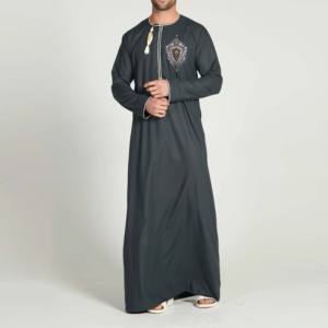 Djellaba Ramadan, Abayas de l'Aïd, Kaftan de prière, Abaya ouverte pour hommes musulmans, Cardigan arabe turc, Robe, Jubba, Thobe, Dishdasha islamique, Maroc - Product Image 3