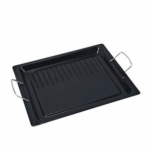 Plaque de cuisson BBQ avec poignées, gril extérieur robuste pour barbecue, camping, pique-nique et cuisine en plein air, plaques de cuisson en aluminium - Product Image 6