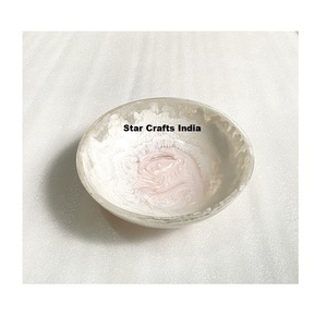 Cuencos de Resina Hechos a Mano Ecológicos de Color Albaricoque Personalizado para Servir Ensaladas, Vajilla y Utensilios de Cocina para el Hogar, Hotel y Restaurante - Product Image 2