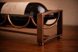 wine <b>rack</b> modern <b>bar</b> shelf wine <b>rack</b> elegant bottle holder stand wine <b>rack</b> compact bottle organizer wine <b>rack</b> multi tier storage - Product Image 2