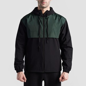 เสื้อแจ็คเก็ตกันลมแบบกำหนดเอง น้ำหนักเบา มีฮู้ด สำหรับกีฬากลางแจ้ง ผู้ผลิต ผู้จัดจำหน่าย รับสั่งซื้อจำนวนมาก - Product Image 3