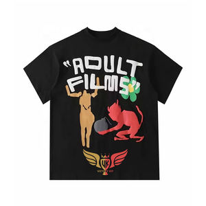 Camiseta Personalizada Unisex Vintage de los 90 con Estampado Gráfico Retro, de Algodón, Manga Corta, Estilo Casual Urbano, con Logotipo Personalizado - Product Image 6