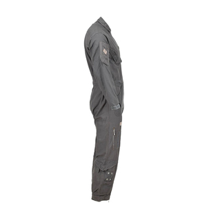 Combinaison de vol grise de haute qualité avec fermeture éclair métallique – Fournisseur d'usine – Combinaison de vol pour homme - Product Image 2