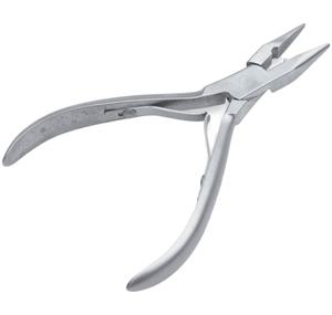 Pince à extensions capillaires professionnelle en acier inoxydable chirurgical argenté, outils dentaires, marque Ariston International - Product Image 1