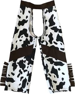 Classic Cowboy <b>Chaps</b> & Vest or Cowboy <b>Chaps</b> & Vest and Hat (Choose Style and Size) - Product Image 4