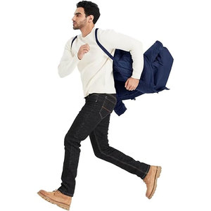 Chaqueta Larga Acolchada de Alto Rendimiento, Transpirable, Reversible, Resistente al Agua, Elegante y Casual para Viajes - Product Image 5