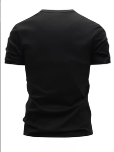 Camiseta Gráfica de Algodón Personalizada de Alta Calidad para Hombre, con Estampado de "Never Give Up", Estilo Urbano, Manga Corta, Corte Ajustado, Informal, para Verano - Product Image 4
