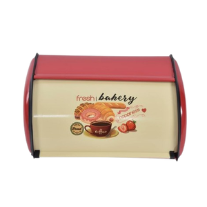 Boîtes à pain, contenants alimentaires, boîte à pain peinte en couleur, boîte de rangement de cuisine, boîte de rangement galvanisée pour pains frais - Product Image 4