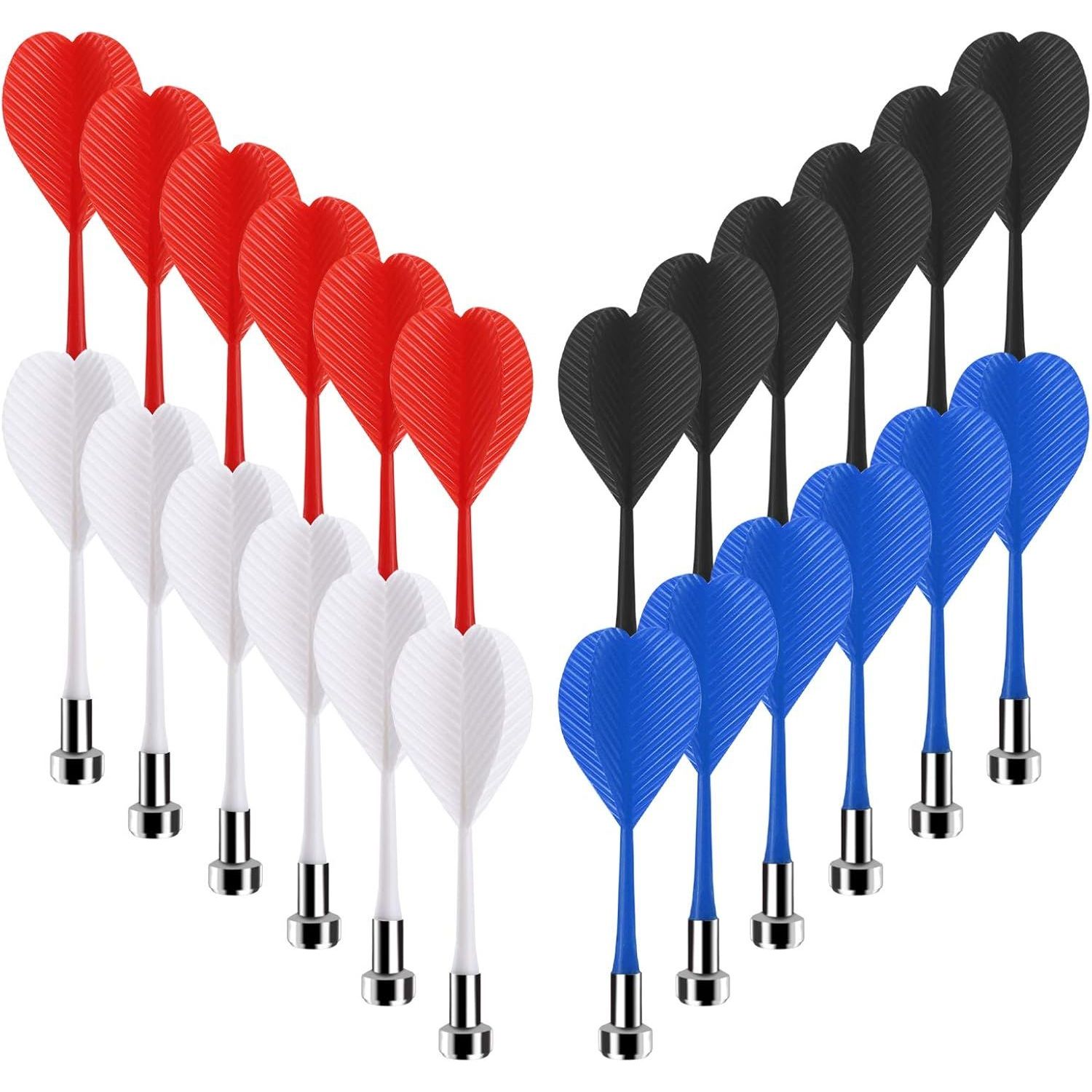 Red, White, Black, Blue Color