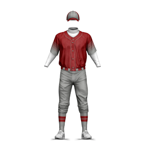 Tenue de baseball tendance 100 % polyester, séchage rapide, respirante, pour l'entraînement estival, taille et couleur personnalisables - Product Image 4