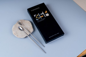 Palillos de Cocina Personalizados de Titanio Puro para Chefs - Product Image 4