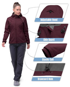 Chaqueta Softshell de Primera Calidad para Mujer, Ecológica, Ligera, Duradera, Ideal para Snowboard, Esquí y Senderismo - Product Image 6