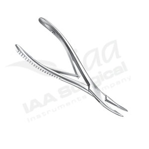 Pinzas Quirúrgicas IAA para Cortar Huesos, Manuales, Plateadas, con Empuñadura Moleteada, Clase I, Instrumento Quirúrgico Dental - Product Image 3