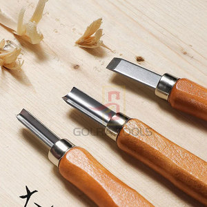 Outils à main, ciseaux et poinçons, ensemble de 10 pièces, outils de sculpture sur bois, vente flash, ensemble de 10 pièces, outils de sculpture sur bois - Product Image 3