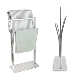 Porte-serviettes en métal robuste avec revêtement en poudre, pour l'organisation de la salle de bain, avec plusieurs barres pour un séchage rapide des serviettes - Product Image 2