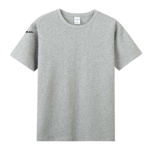 Men's Solid <b>Yellow</b> Short Sleeve O-Neck T-Shirt 100% Cotton Knitted Regular Fit Casual Style Logo on Left Sleeve - Product Image 5