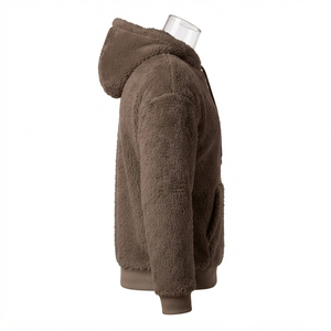 Sudaderas con Capucha de Sherpa para Hombre y Mujer al por Mayor, Suaves y Afelpadas, para Invierno, Estilo Urbano, Personalizables - Product Image 3