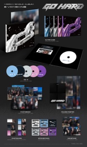 อัลบั้มต้นฉบับภาษาเกาหลี MEOVV - GO HARD - Product Image 3