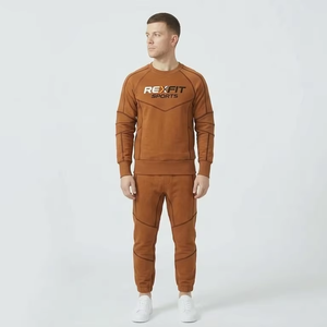 Vêtements de sport en gros : Survêtement de sport personnalisé pour homme, ensemble coupe-vent de gym 2 pièces, tenue de sport et streetwear (hoodie et short) - Product Image 1