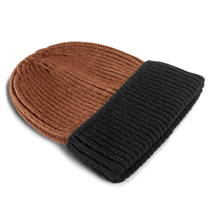 Men Beanies Classic Ribbed Knit <b>Winter</b> <b>Cap</b> Lightweight Thermal Insulated Comfortable Headwear for Running Cycling Fishing - Product Image 5