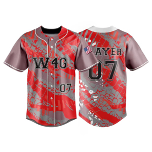 New Custom Baseball Jersey Sublimated Print 100% <b>Polyester</b> Men's Short Sleeve Quick Dry All Seasons Adult Regular Fit - Product Image 4