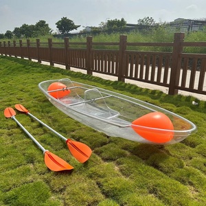 Kayak transparent avec fond cristallin, qualité supérieure, prêt à l'emploi, offre en gros pour les amateurs d'aventures aquatiques - Product Image 1