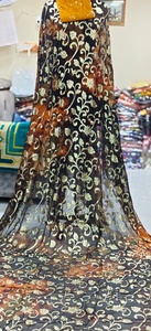 ชุดแต่งงานฟารันซาวีขายดี คุณภาพสูง ผ้าไหมแท้ 100% ระบายอากาศได้ดี พิมพ์ลายหลากสี ประดับคริสตัล ดีไซน์แบบดิรัก โซมาลี ทอแบบดั้งเดิม - Product Image 2