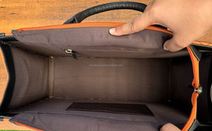 Minimalist Latest Design Fashion Hand Tooled <b>Quilted</b> Leather Shoulder Handbags Luxury Designer Real Leather Tote <b>Bags</b> for Women - Product Image 6