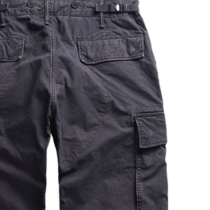 Pantalones Cargo de Lona Personalizados para Hombre, Pantalones de Trabajo de Lona de Algodón Resistente con Rodilla Articulada, Fabricante OEM Premium - Product Image 4