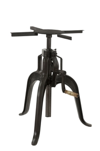 โต๊ะครั๊กอินดัสเทรียลพร้อมท็อปรีไซเคิลสำหรับโต๊ะอาหาร - Product Image 2