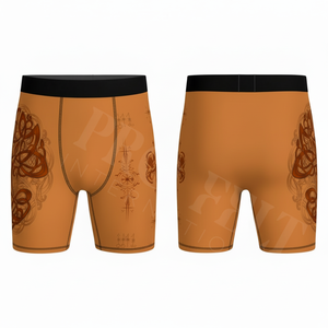 Fitness Apparel MMA Martial Arts Seamless Compression Shorts Quick Dry Athletic Running Gym Training Stretch <b>Boxer</b> Brief Shorts - Product Image 4