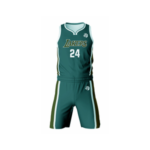 Uniforme de Baloncesto Sublimado de Alta Calidad, Diseño Personalizado, Absorbente de Humedad, Ligero, Tallas Grandes, 100% Poliéster, para Clubes Deportivos - Product Image 2
