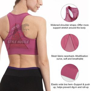 Sujetador Deportivo de Diseño Personalizado para Entrenamiento, Ropa de Gimnasio, Novedad 2025, Mejor Calidad, Precio Económico, Sujetador Deportivo para Mujer - Product Image 3