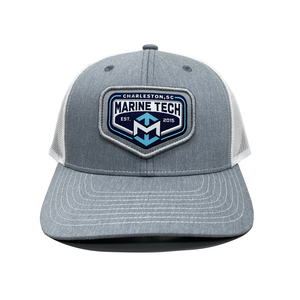 Casquette de camionneur fabriquée au Vietnam avec patch tissé ajustable, maille structurée confortable pour adultes, tenue jeune et dynamique pour le quotidien - Product Image 1
