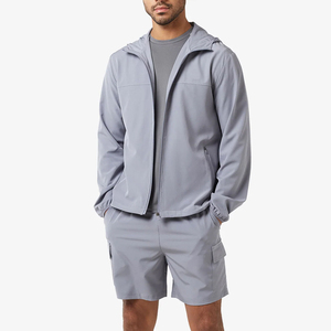 Conjunto de Pantalones Cortos y Chaqueta Cortavientos de Alta Calidad para Hombre, Ropa Casual, Venta Caliente, Precio Razonable - Product Image 4